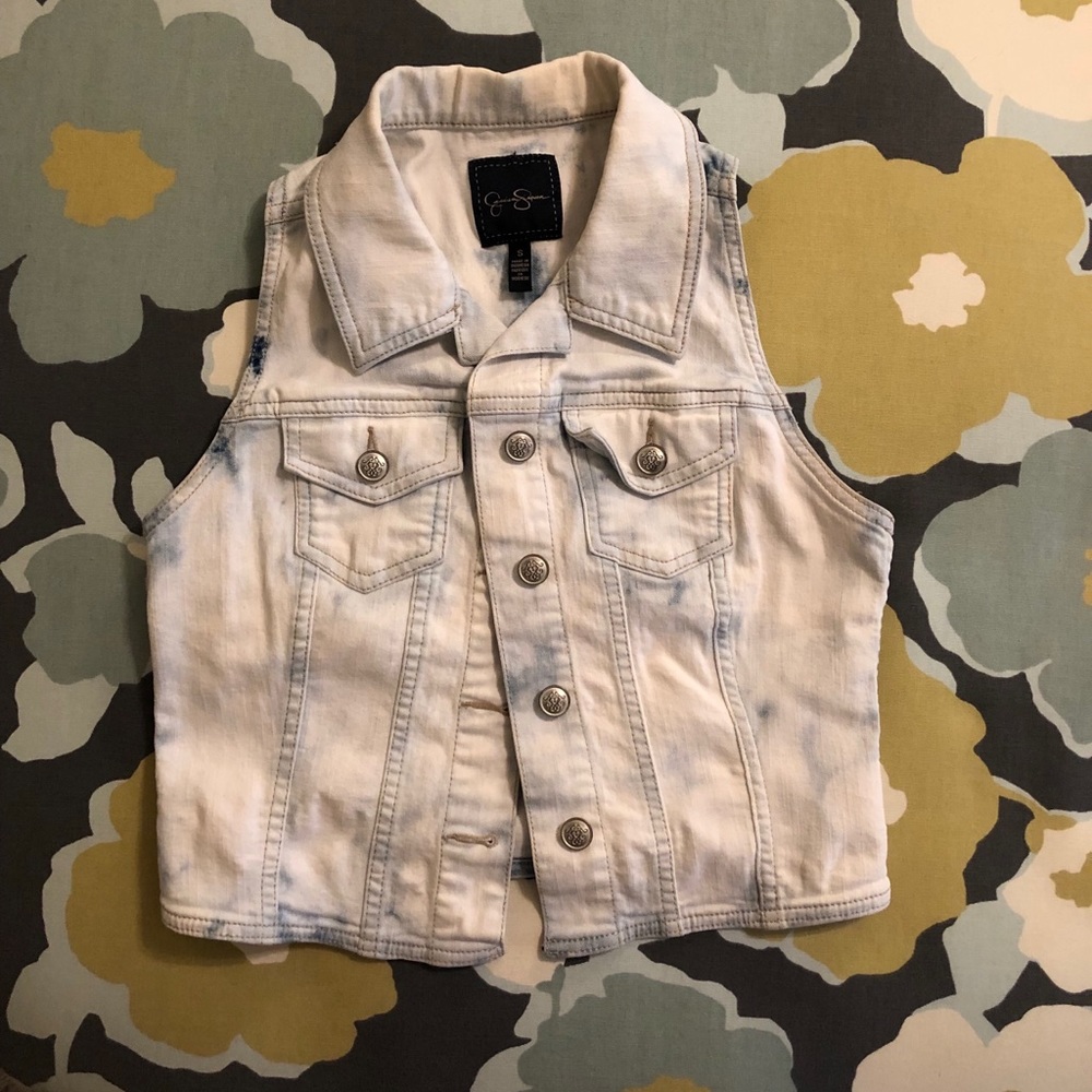 Jessica Simpson Denim Vest